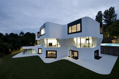 casa futurista de diseño